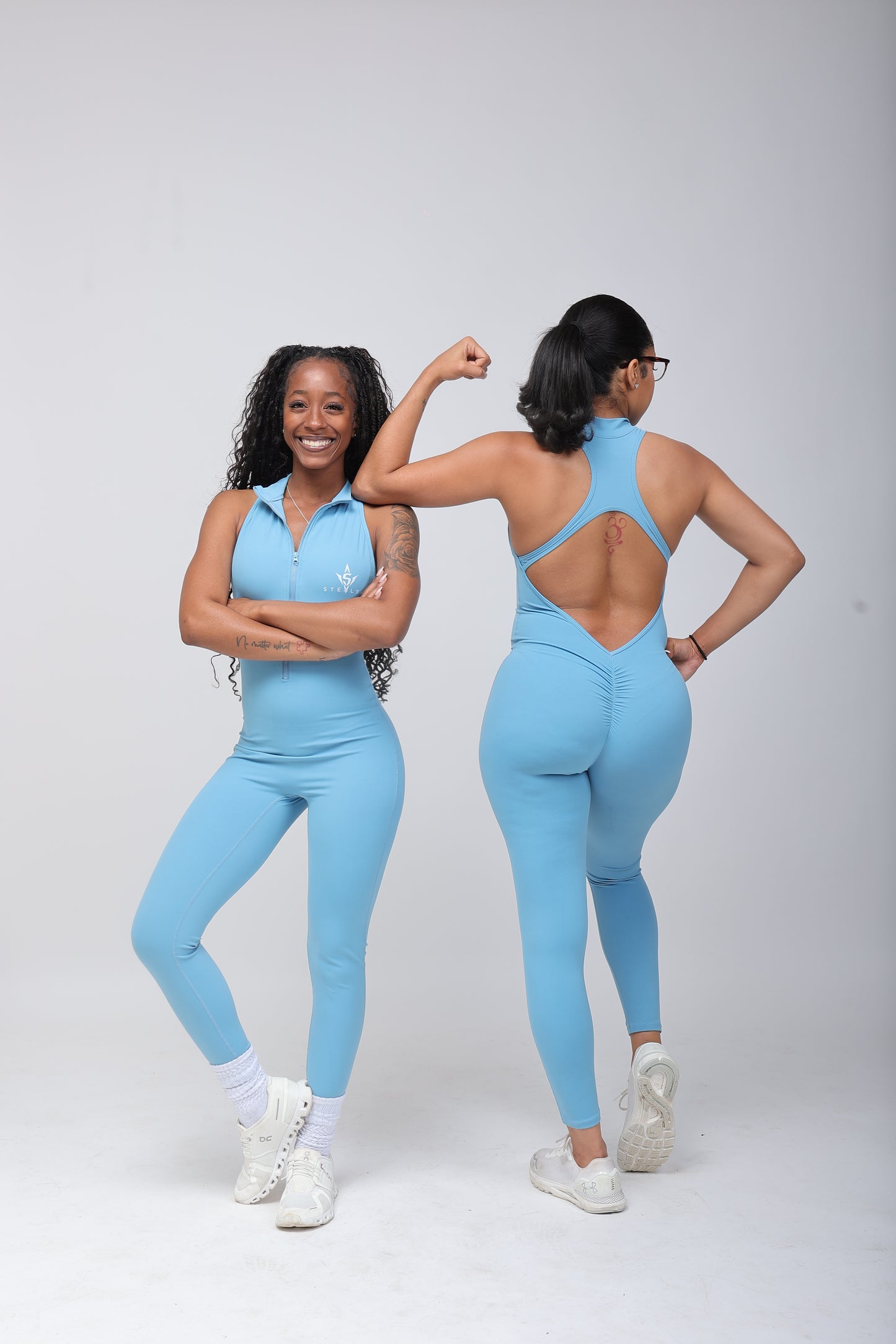 Stealth Apex Zip Suit- Arctic Blue
